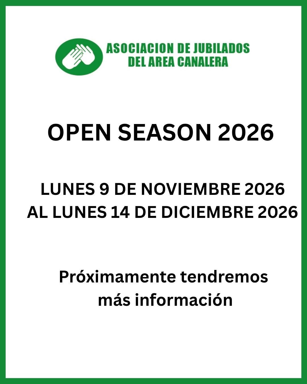 OPEN SEASON ESPAÑOL